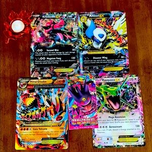Korean Pokémon XY w/4 jumbo cards